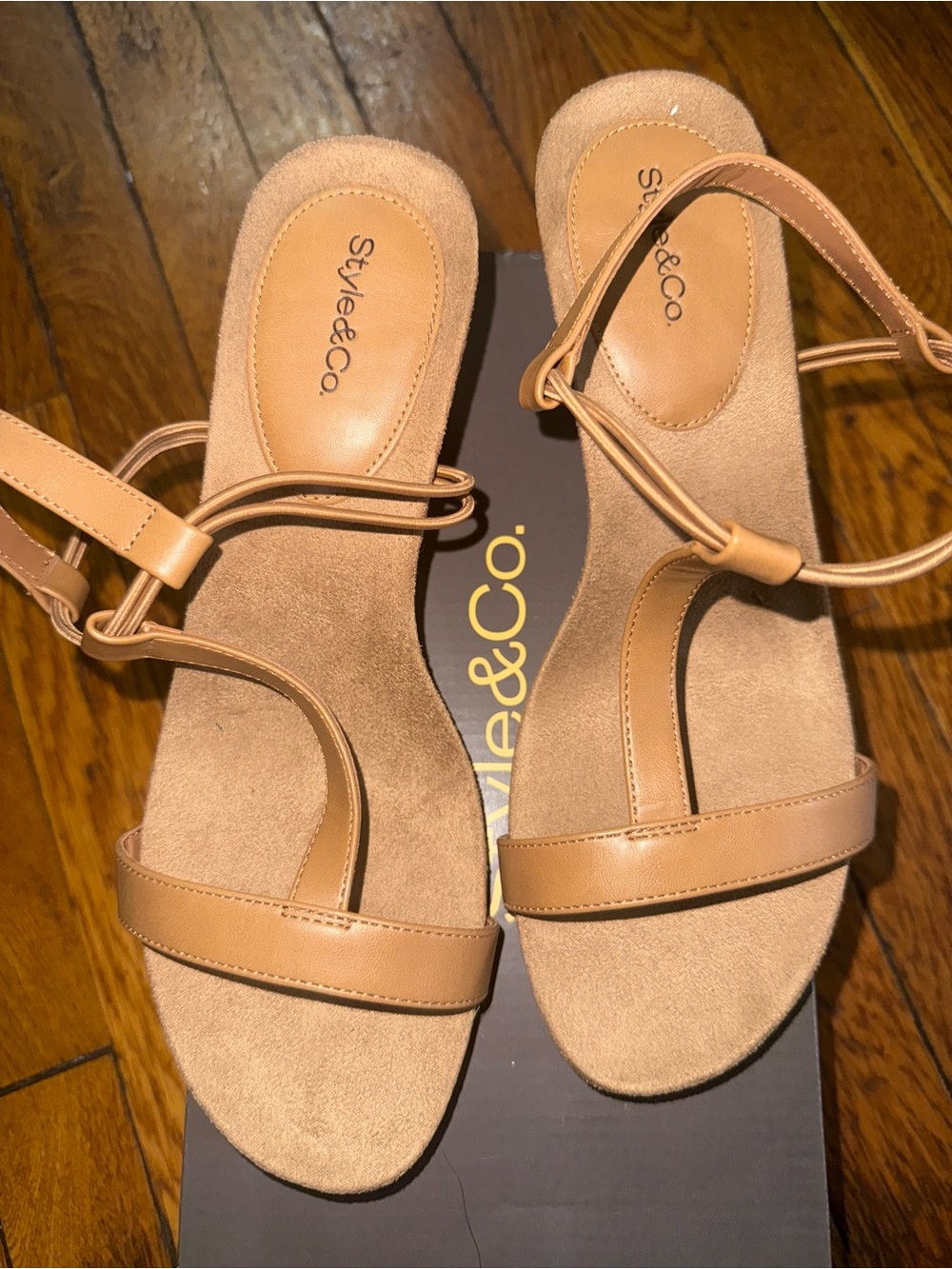 Style & Co Women's Mulan Wedge Heel Sandals Women 9
